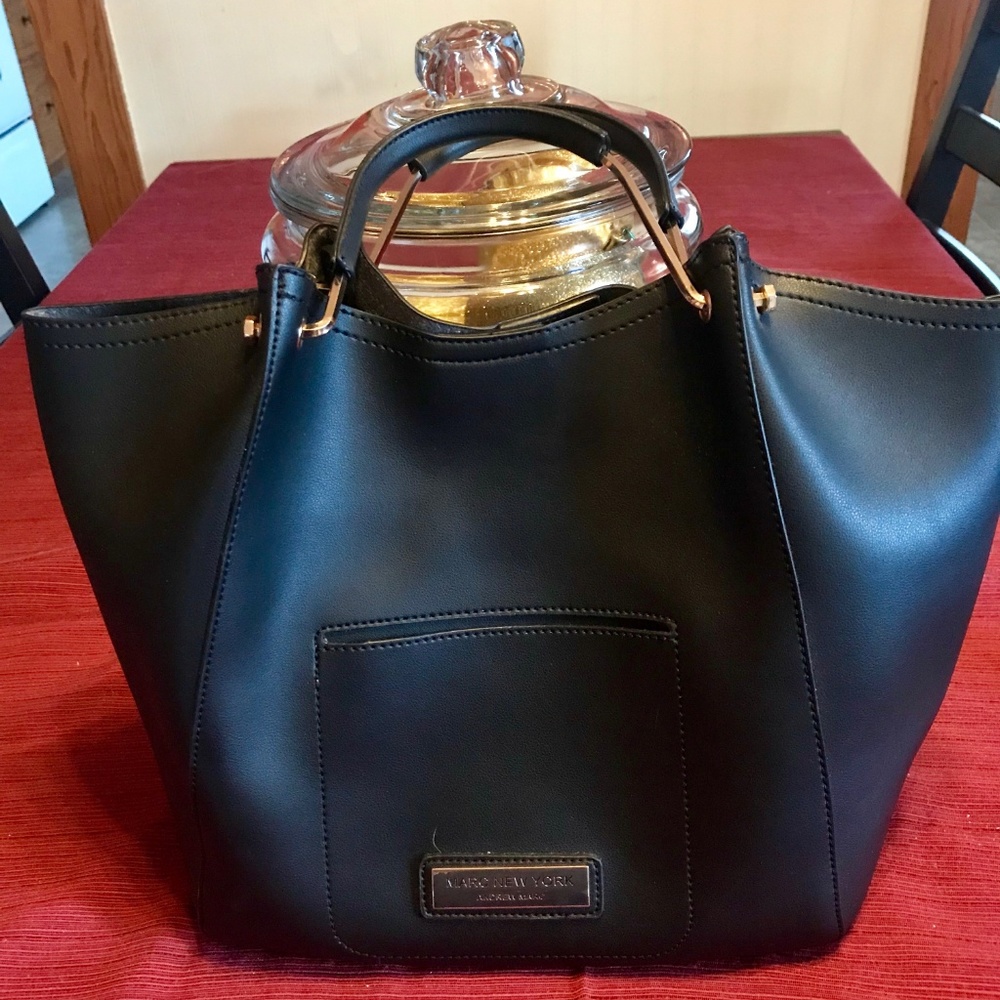 Black Rubber Hobo Bag